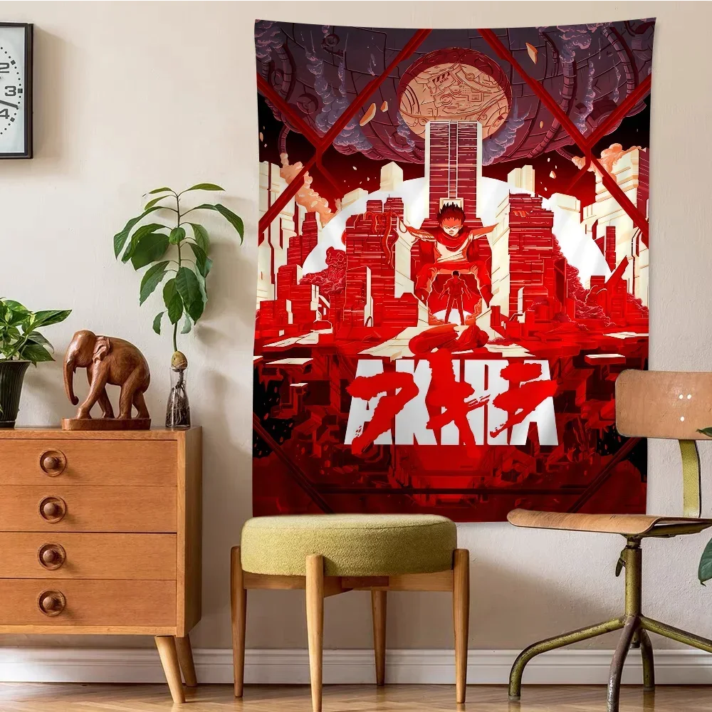 Anime A-Akira Hippie Muur Opknoping Wandtapijten Voor Woonkamer Huis Slaapzaal Decor Kunst Home Decor