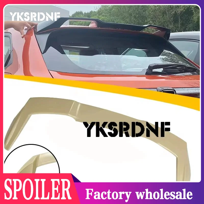 

Задний спойлер автомобиля для Honda HR-V VEZEL HRV XRV XR-V 2021 2022, материал ABS, украшение хвостового крыла, спойлер на крышу, крыло