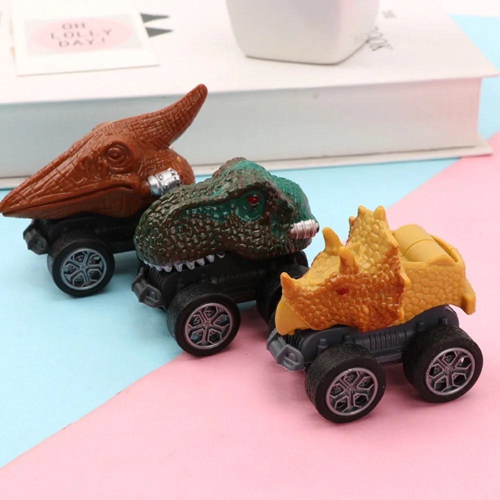 Jouet de voiture dinosaure à retirer pour enfants, véhicule d'ingénierie animale éducatif pour tout-petits, garçons et filles, cadeau d'apprentissage préscolaire