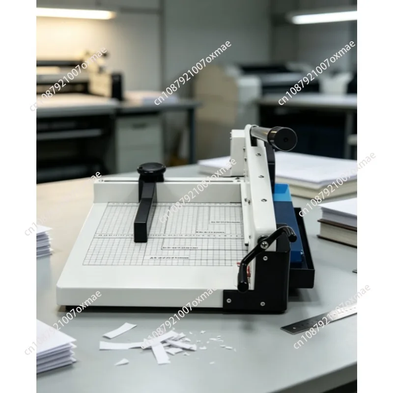 899S Heavy-Duty Thick Layer Paper Cutter with Infrared Positioning, Large Format Paper Cutting Machine