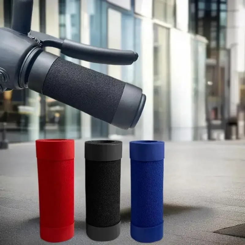 

Soft Touch Anti-Slip Handlebar Cover - 1/3 Sets DIY Motorcycle Brake Handle Sponge Protection for Scooter Bicycle