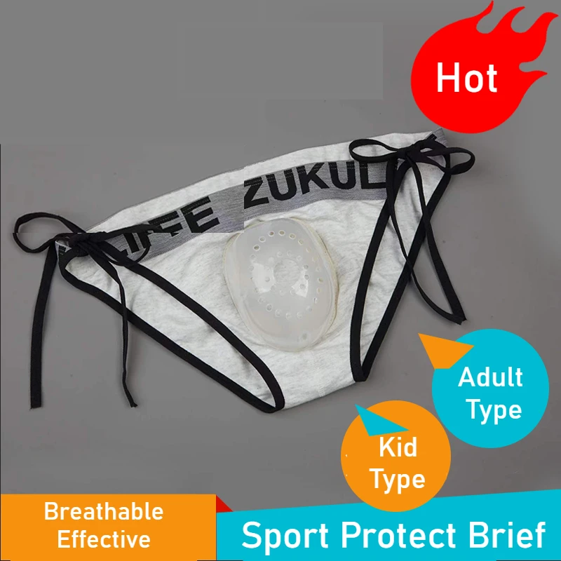 

Sports Anti-collision Underwear Men Foreskin Postoperative Phimosis Anti-friction Protective Boxers Male Adult Crotch Brief Soft