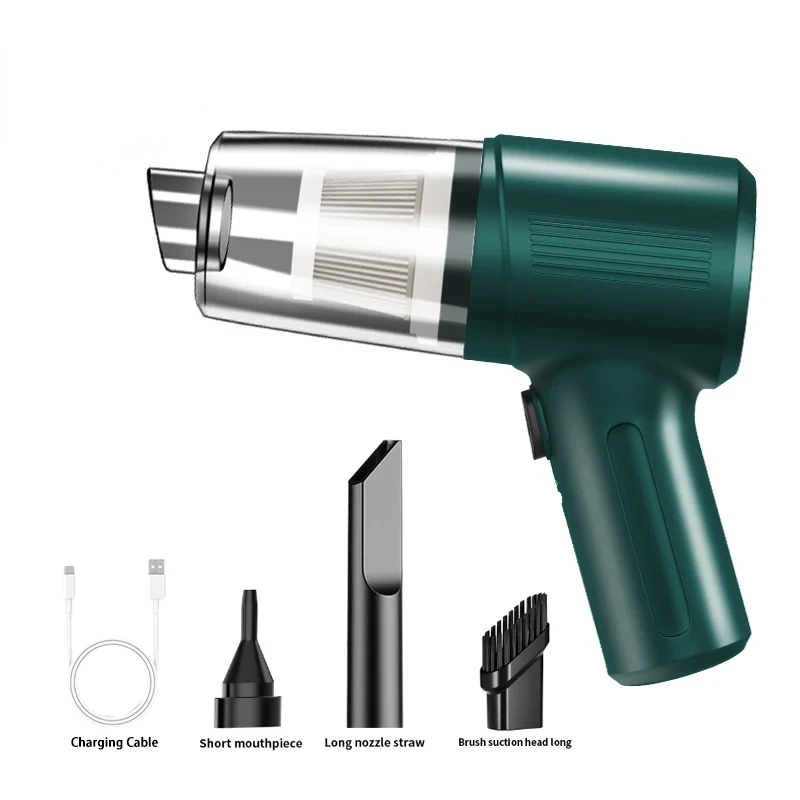 مكنسة كهربائية محمولة للسيارة لاسلكية متعددة الوظائف صغيرة عالية الطاقة شفط ونفخ أجهزة التنظيف المتكاملة ﻿   فراغ