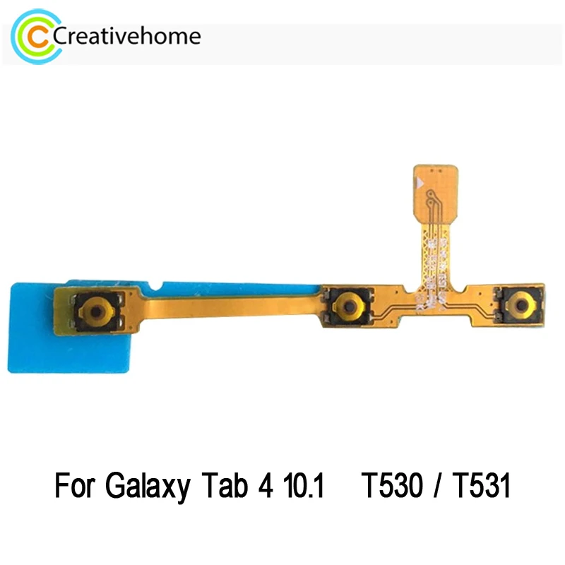 Power and Volume Button Flex Cable For Samsung Galaxy Tab 4 10.1 T530 / T531 Repair Replacement Part