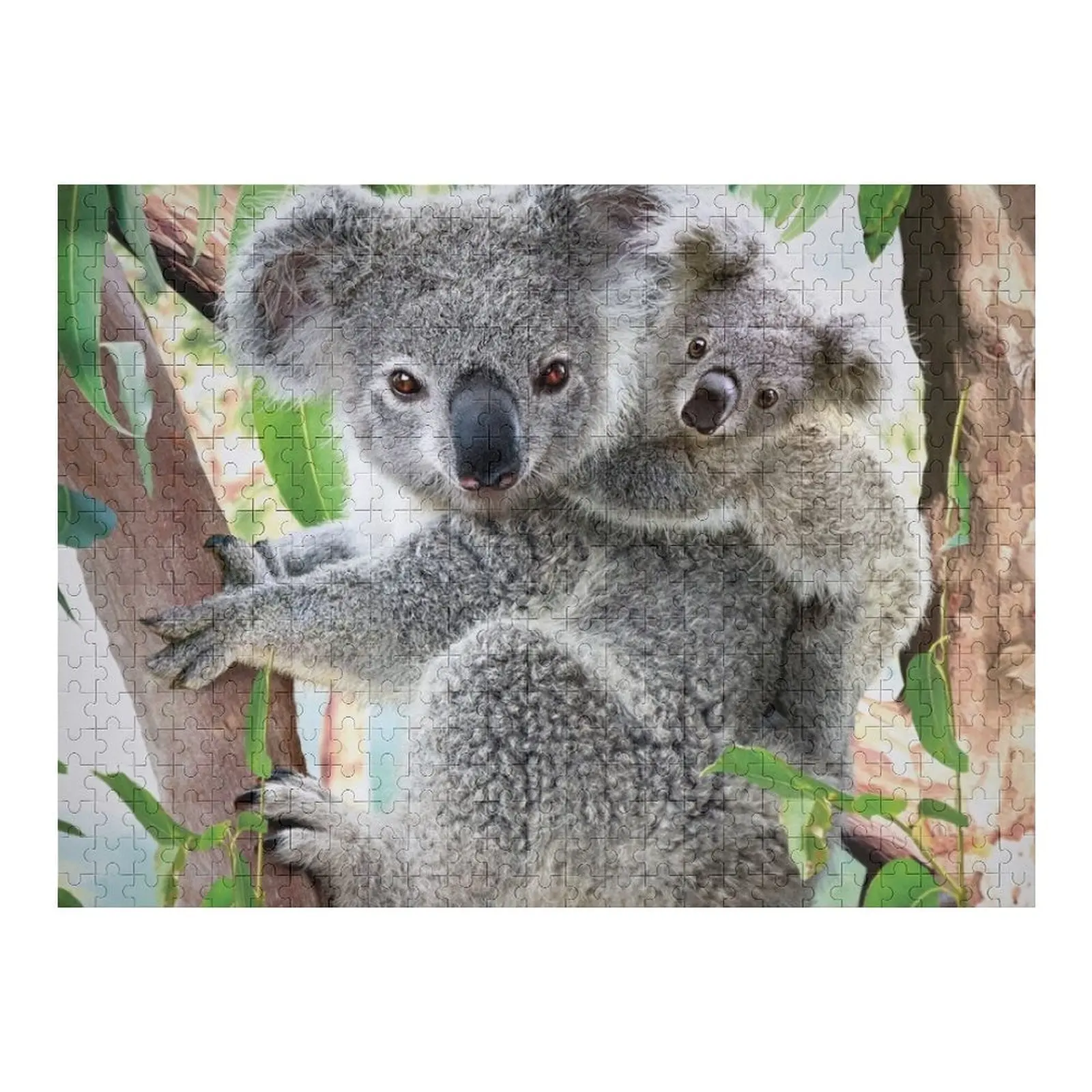 

Koala Cuddles Jigsaw Puzzle Personalized Personalised Picture Customizeds For Kids Puzzle