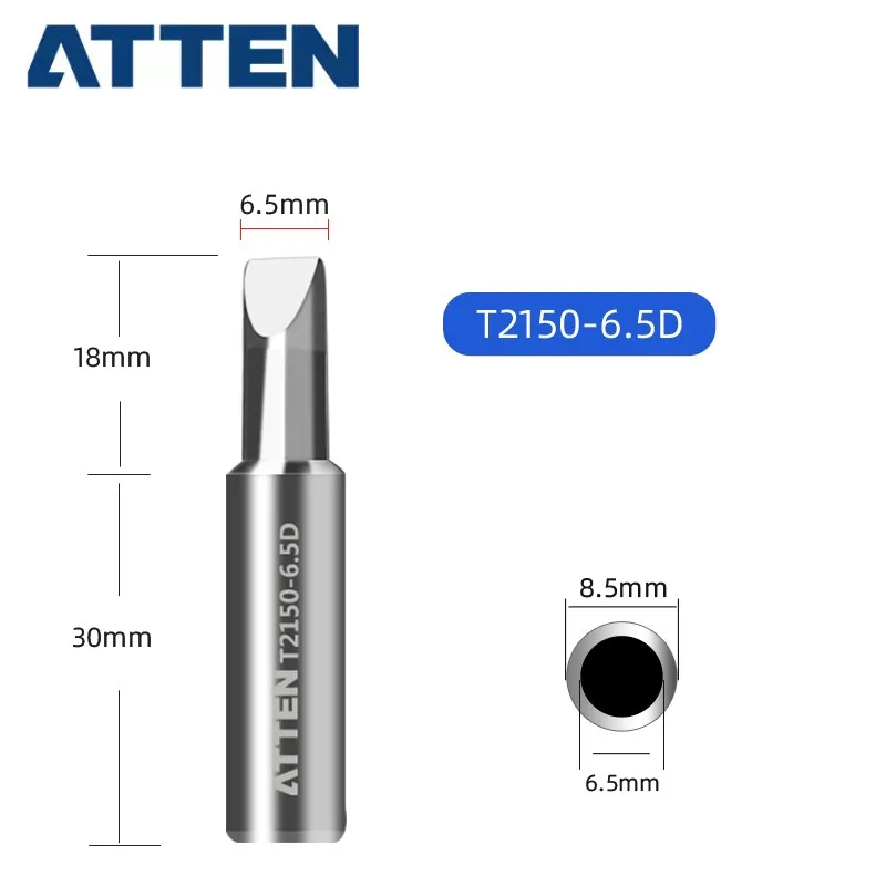 

ATTEN T2150-6.5D Soldering Iron Tip Original for ST-2150 ST-2150D Welder Iron Replacement Part Tool