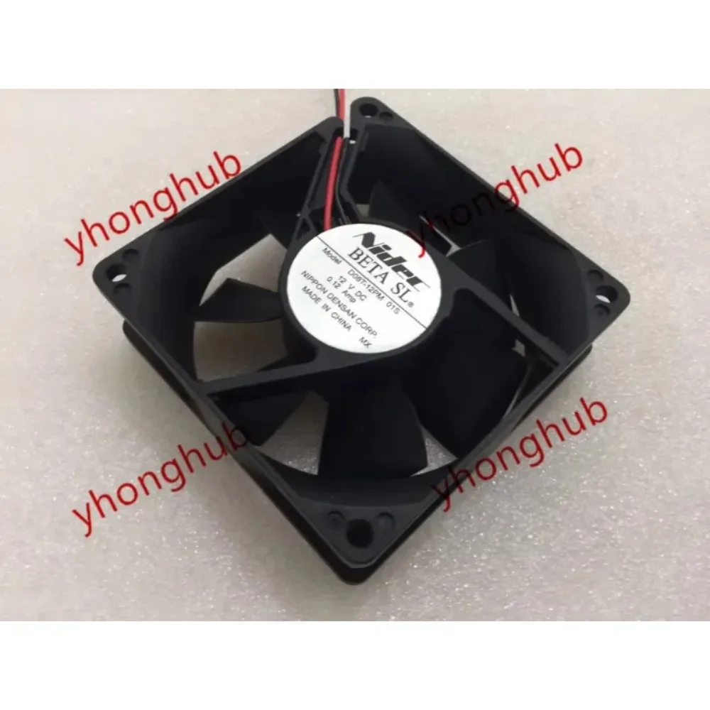 

Вентилятор охлаждения Nidec D08T-12PM 01S DC 12V 0.12A 80x80x25мм