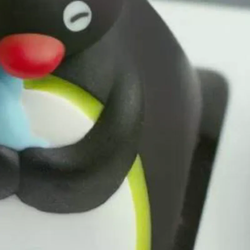 

1/3Pcs Fun Penguin Series Multiple Expressions Personality Keycap Cute Resin Mechanical Keyboard Cap Replacement Attachment Gift