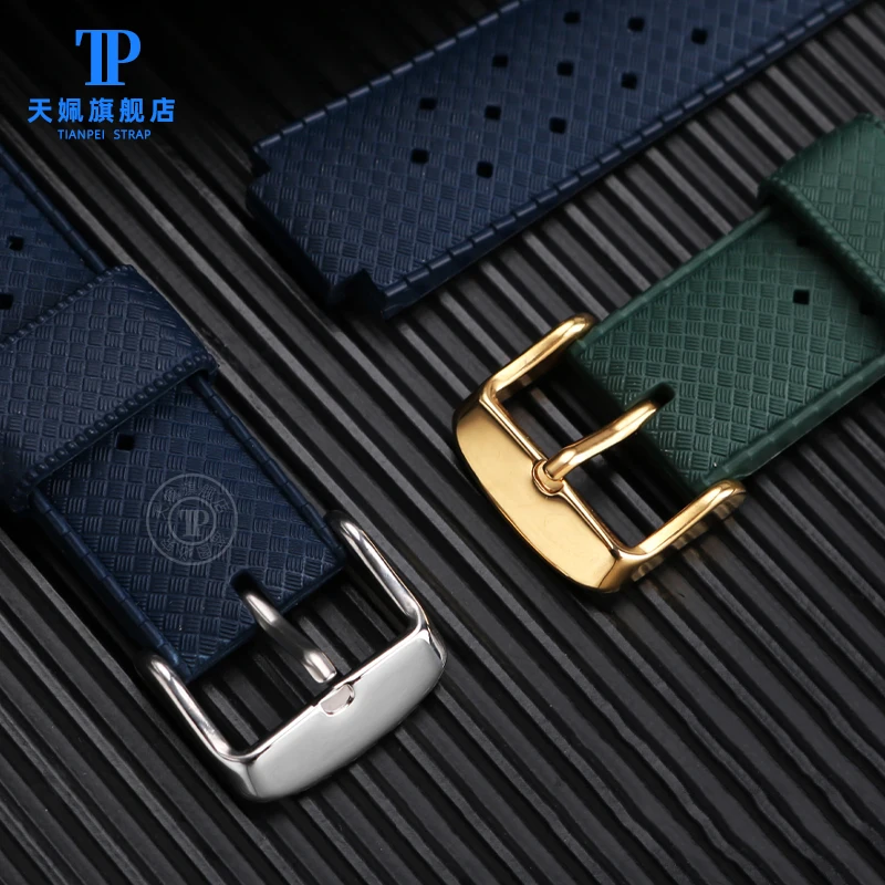 Rubber watchband For LV Watch Raised Mouth for Louis Vuitton Tambour Series Q1121 Dedicated band Men Women Q114k Watch Strap