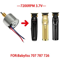 3.7V High Speed 7200rpm Brushless Motor for BabylissPro 787/726/707 Hair Clipper Replacement Parts Trimmer Replacement Blade