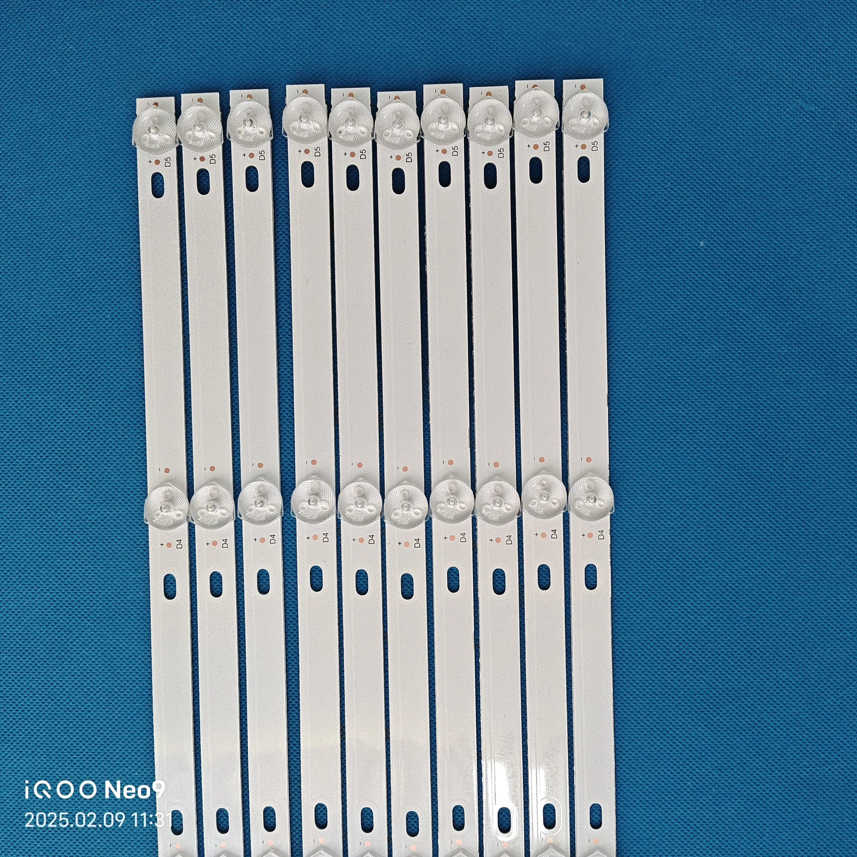 شريط إضاءة خلفي LED لـ Vityaz 55LU1204 K55DLJ10US JS-JP55A71051ER.909L (91210) R72-55D04-023 553141 .60034.9P تلفزيون 55 TDSISTEM