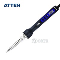 ATTEN ST-2065D Digital LCD ESD Adjustable Temperature Electric Soldering Iron Soldering Station 65W 220V EU Plug For PCB Repair