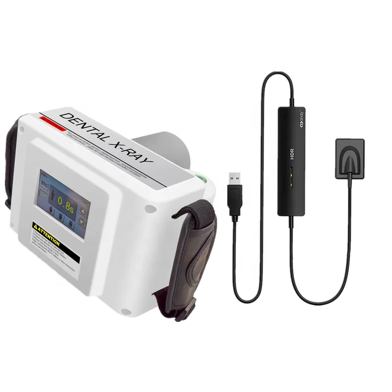 

Full Set Portable X Ray Machine With Sensor HDR 5000A USB HD Image Equipment Veterinary Use