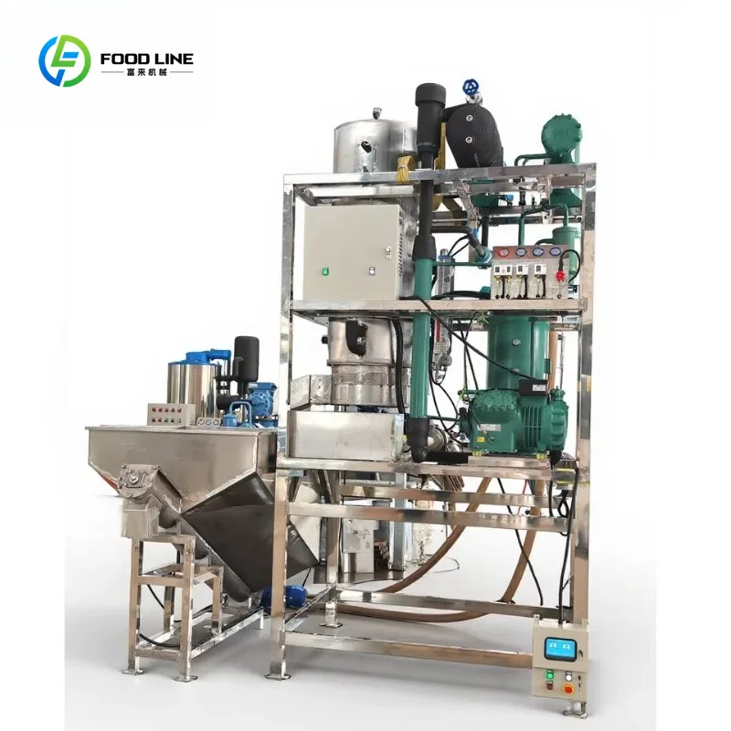 Industrial Tube Ice Maker Machine Air Cooling Type with Packing Function