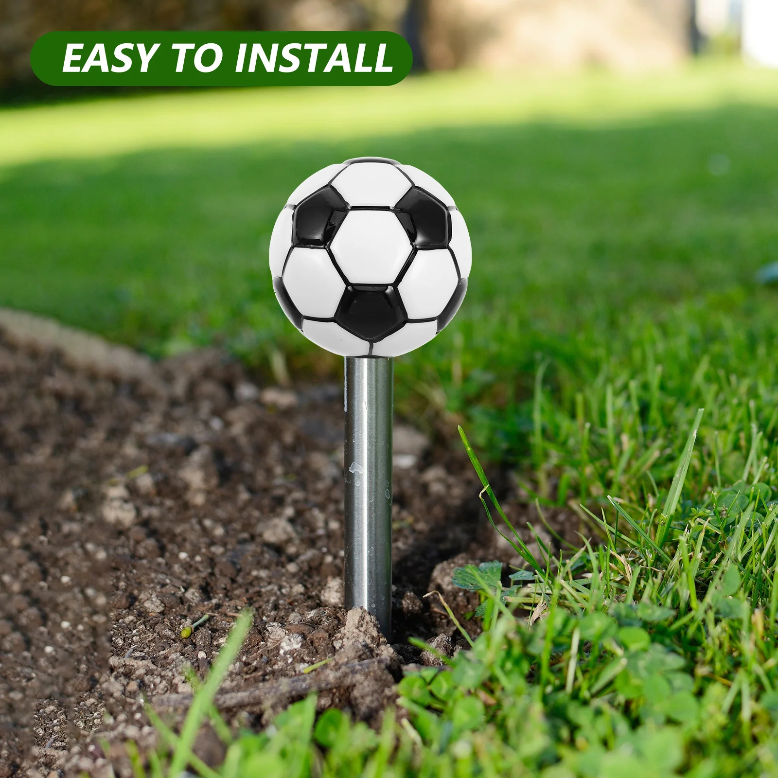 

Замена абажура футбольной лампы для солнечных садовых фонарей, пластиковый чехол для наружного освещения, устойчивый к атмосферным воздействиям футбольный дизайн