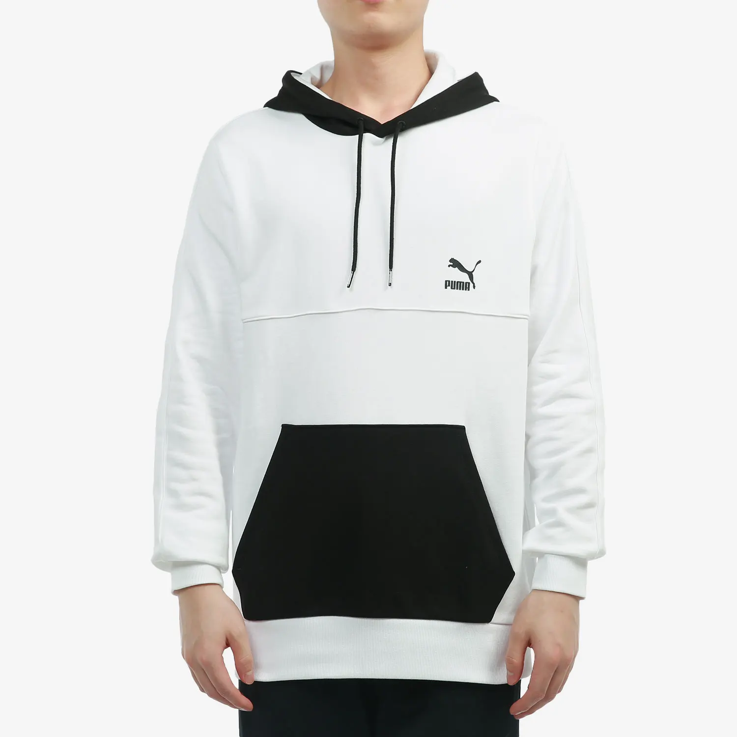 

Puma подлинный сезонный новый мужской повседневный, удобный, износостойкий, дышащий спортивный пуловер 534158-52