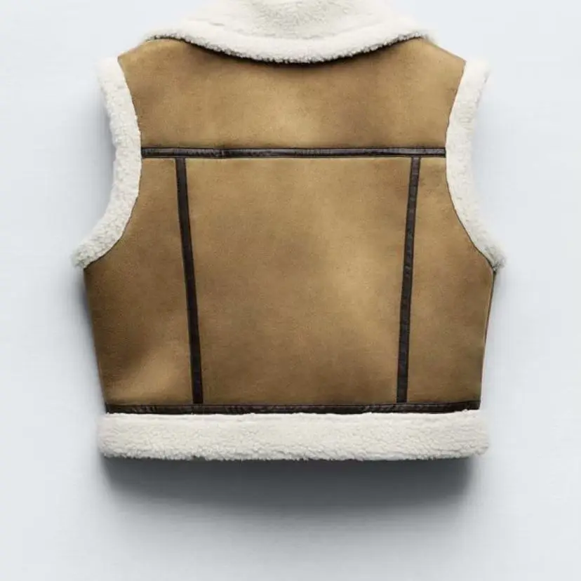 

Vests Waistcoats Thick Womens For Ladies Spring Linen Tailored Minimalist Asymmetrical Single-Button Pure Cleanfit Professional