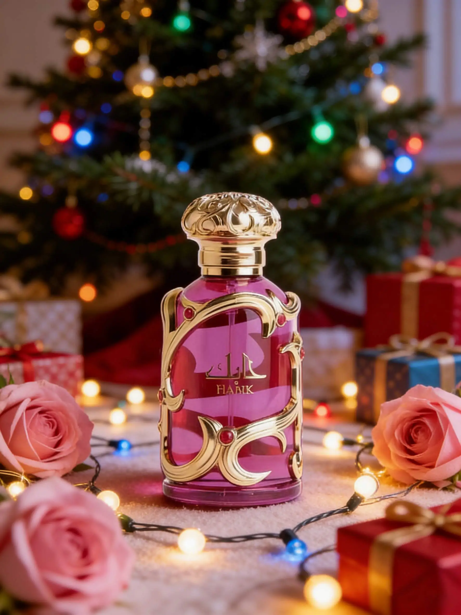 

Habik - fresh musk with floral and fruity fragrance, women's eau de toilette, persistent fragrance, 3.4oz/100ml,festival gift