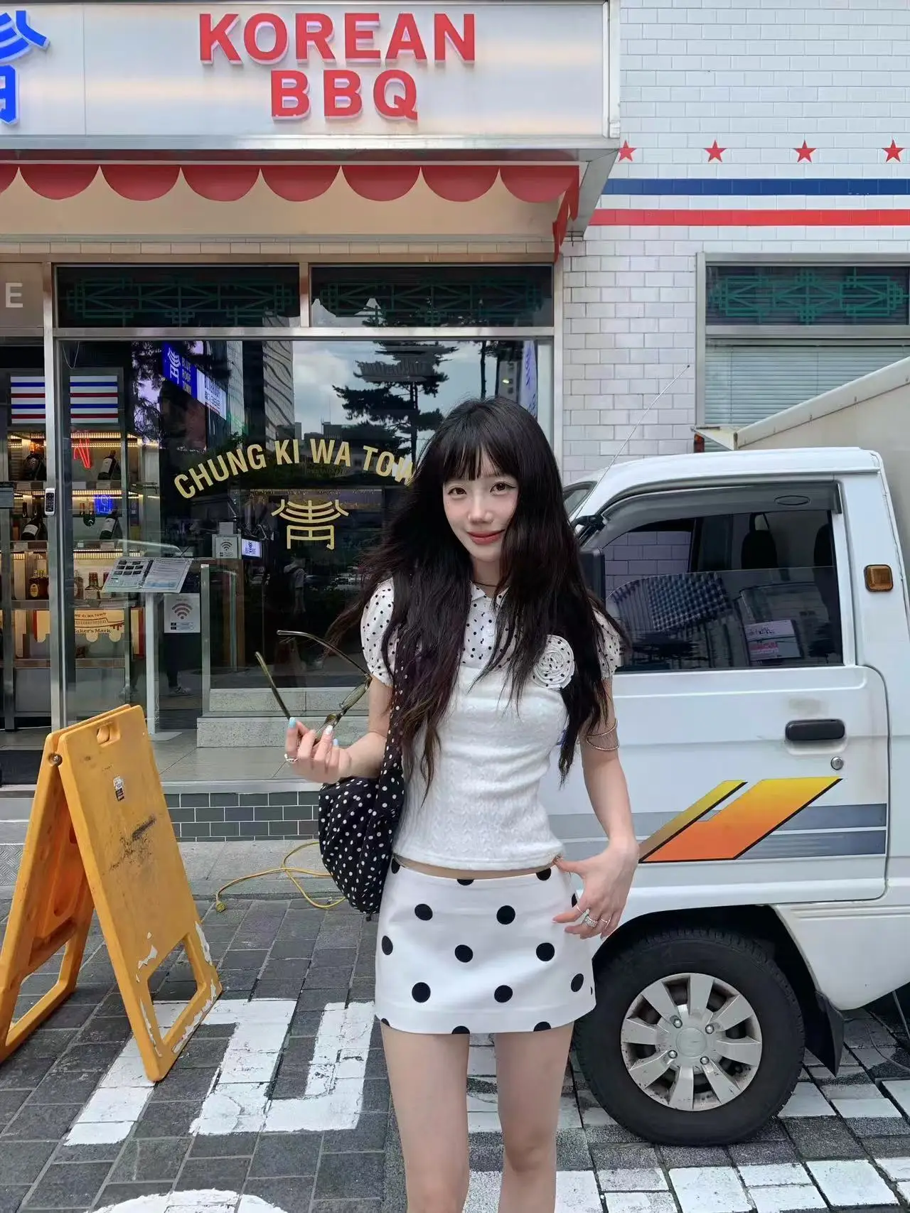 

Юбка А-силуэта с принтом в горошек «Тыква», женская, с завышенной талией, повседневная, с защитой от просвечивания, для прогулок