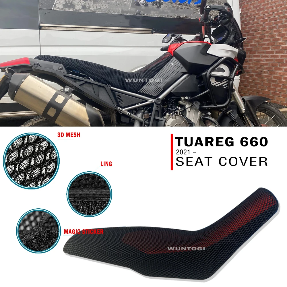 

Motorcycle Seat Cover For Aprilia Tuareg 660 2021 2022 2023 Seat Protect Cover Tuareg 660 Heat Insulation Protection Cushion