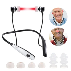 Portable Tinnitus Ear Laser Therapy 650nm Laser LLLT Irradiation Earplugs Otitis Media Deafness Nose Rhinitis Sinusitis Treatmen