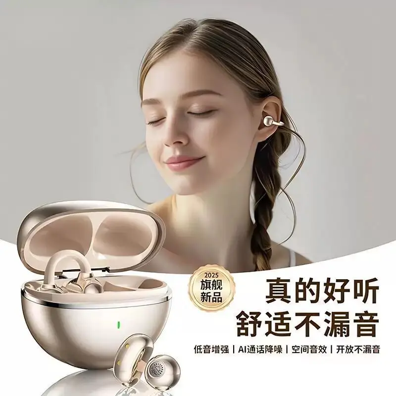 

New G126 Earclip Bluetooth Earphones Intelligent Translation Active Noise Reduction Customized High Quality Wireless Earphones