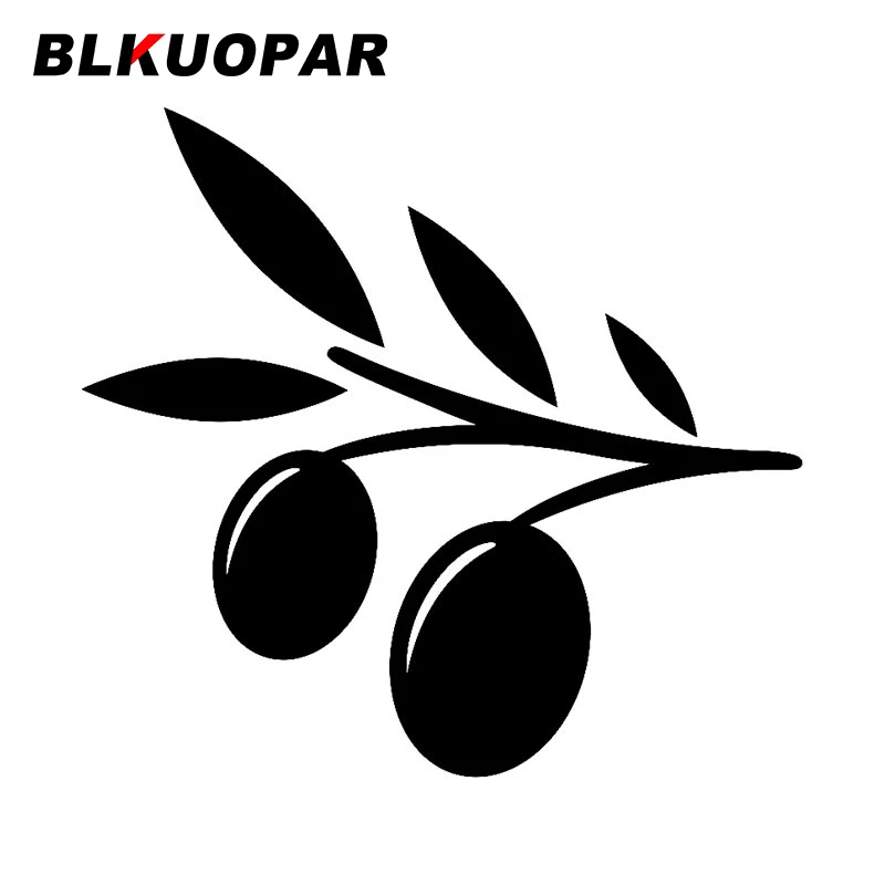 BLKUOPAR Olive Fruit Car Stickers Waterproof Decals Creative Car Assessoires Air Conditioner Scratch-Proof Funny JDM Decoration