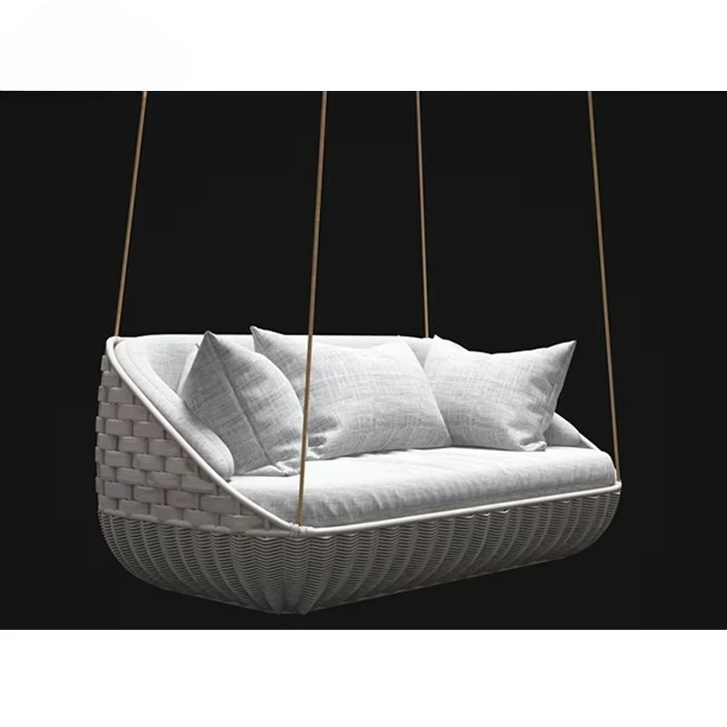 Уличный гамак, стул, качели для патио, ротанговые качели, диваны, большая круглая кровать, птичье гнездо, подвесная кушетка