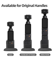 Non-slip Magnetic Base For Osmo Pocket 3 Silicone Mounting Bracket Base For Dji Strong Magnetic Attraction Accessories