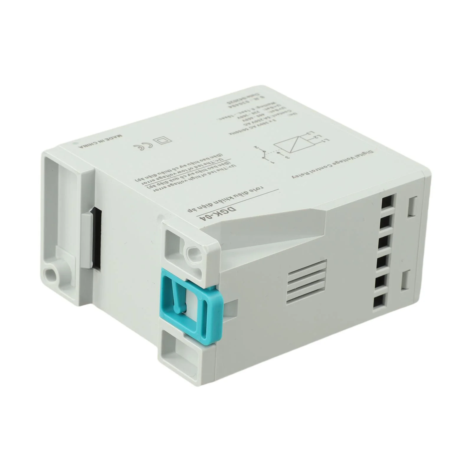 

Реле напряжения DGK04 3-фазное 380В с регулируемыми настройками высокого и низкого напряжения для защиты от неисправностей и обеспечения безопасности нагрузки