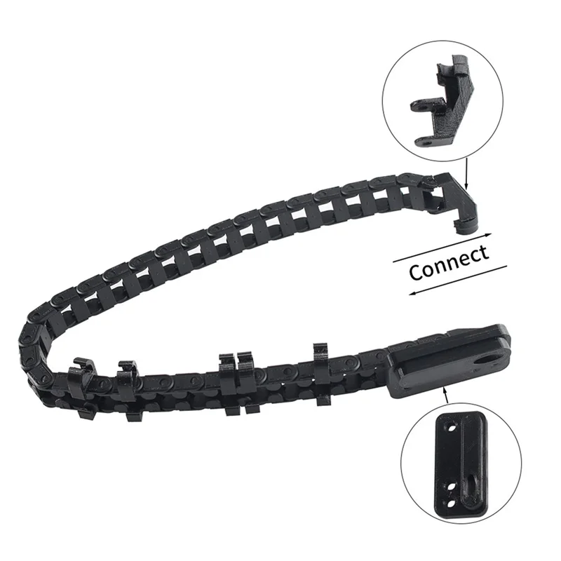 

Буксирный трос для перетаскивания цепи для Bambu Lab P1P, открывающийся тип, комплект для сборки буксирного троса, детали 3D-принтера