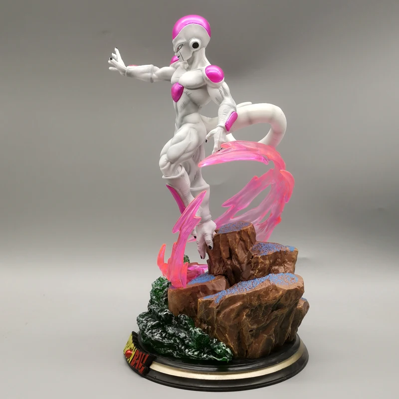 Dragon Ball Figures Frieza Anime Figure forma finale Frieza Tyrannosaurus Freezer Action 25cm collezione Pvc modello bambola giocattoli regali