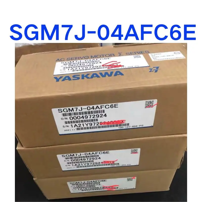 New 400W with brake servo motor, SGM7J-04AFC6E in stock for quick delivery