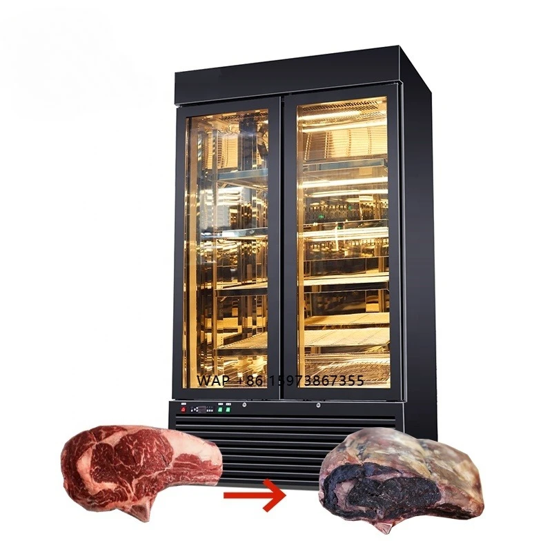 

Commercial Salami Cheese Meat Beef Steak Storage Dry Age Curing Chamber Fridge Refrigerator Cabinets