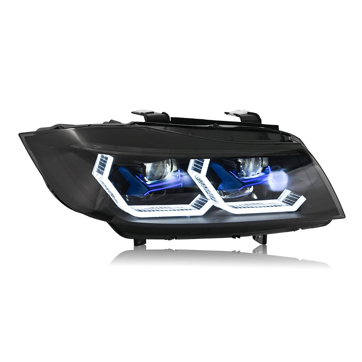 Premium High Precision LED Headlight For BMW 3 Series E90 E91 2005-2012 Original Halogen Model No-Damage Fit