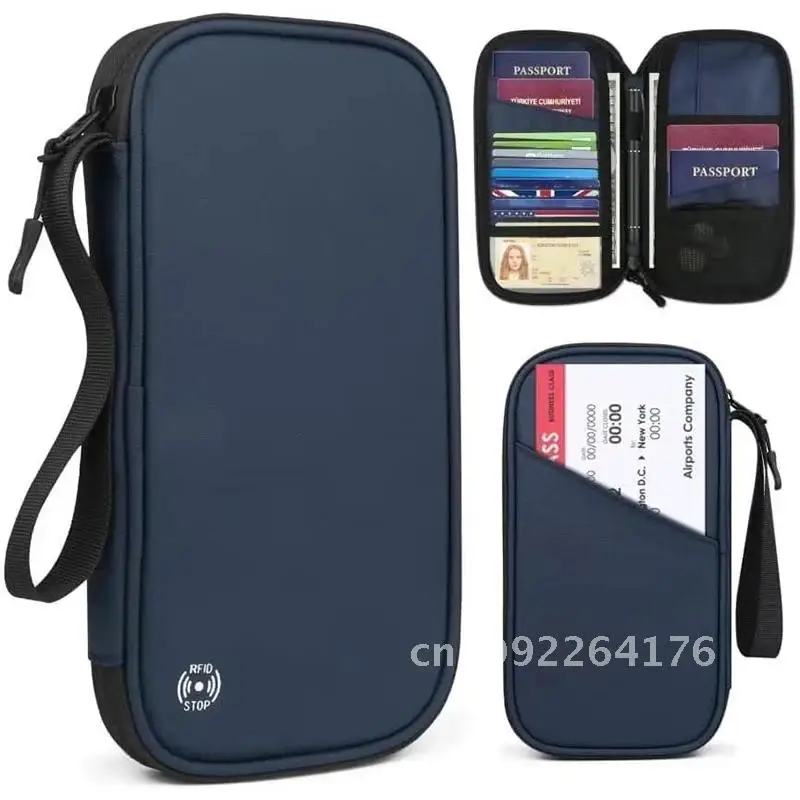 Bag Waterproof Passport Holder Travel Wallet Multifunctional Small Document Bag Card Wallet Storage Credit Storage New Portable