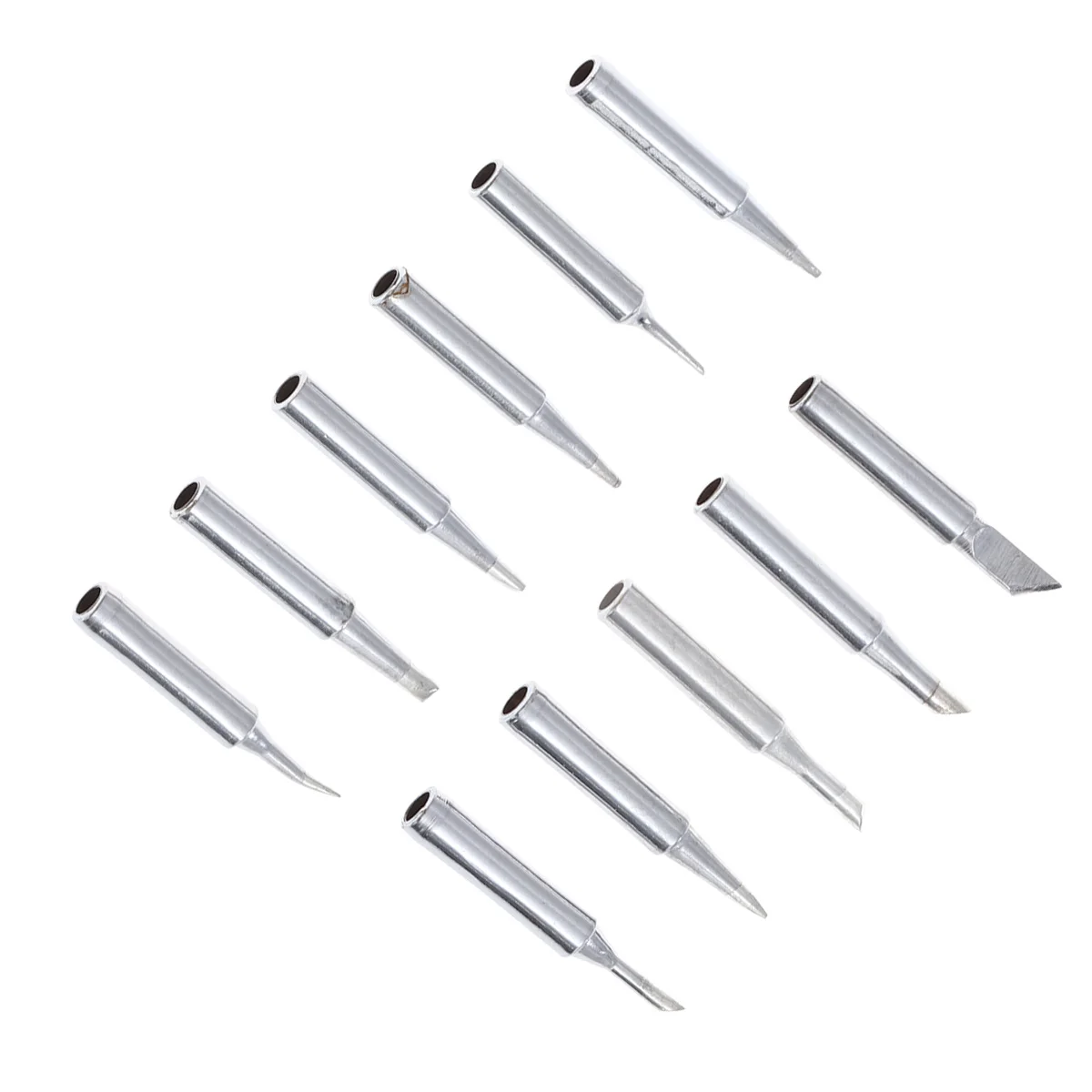 

11pcs Soldering Iron Tips Lead-Free 900M 936 933 376 907 913 951 898D 852D+ For Atten Stations Soldering Tools Kit