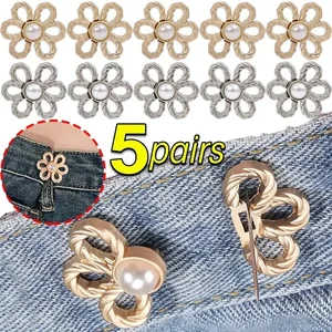 Wiederverwendbare Metallknöpfe für Hose, sofortige Perlenblume, einziehbar 12 Hauptverkaufskleider Jeans Licel - №12