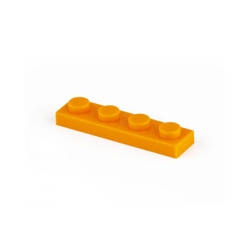 40pcs 1x4 Block Base Plates 3710 Block Science Ideas MOC Construction Toys Compatible With Well Known Brands