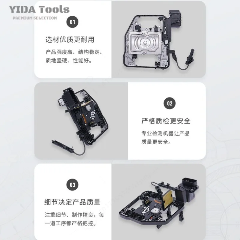 YIDA Transmission Dual Linear Shift Solenoid Fit 28200-PLX-003 28200PLX003 Auto Parts Direct Replacement