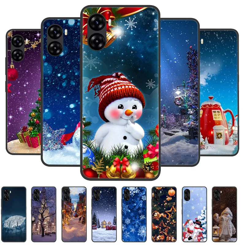 Christmas Silicone Soft Case for UMIDIGI G3 G1 G2 C1 Max Cover Bumper for UMIDIGI G3 Plus / G1 Max Umidigi G5 Cute Bumper Funda