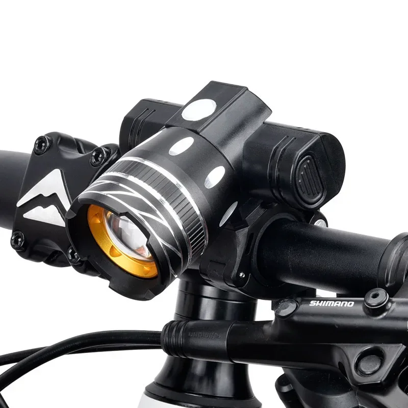 15000LM T6 LED Light Bike/Bicycle/Light Set USB Rechargeable Headlight/Flashlight Waterproof Zoomable Cycling Lamp for Bike