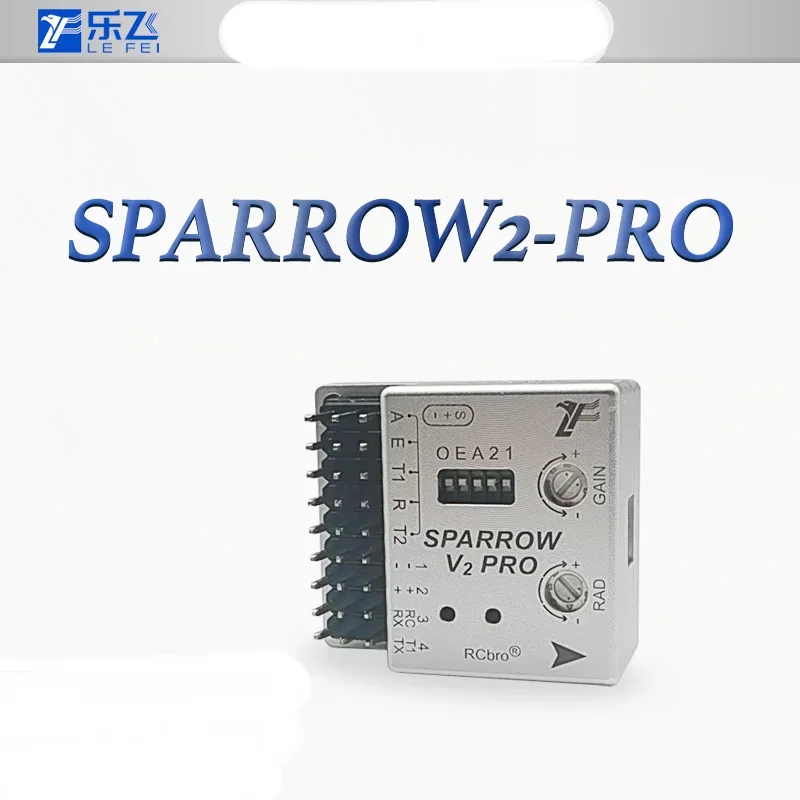 LEFEI Sparrow 2 Pro Fixed Wing Flight Control Model Digital OSD RC Drone support DJI O3 Air Unit Caddx Nebula