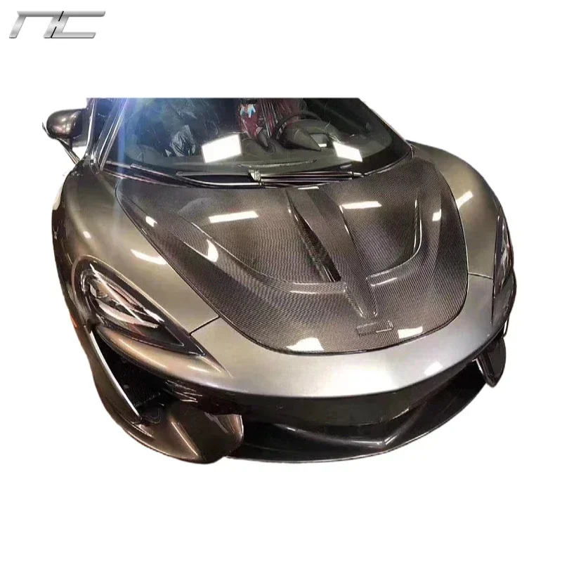 

High quality Novitec Style Carbon Fiber Car Bonnet Hood For Mclaren 540C 570S 570 GT 2015-2018