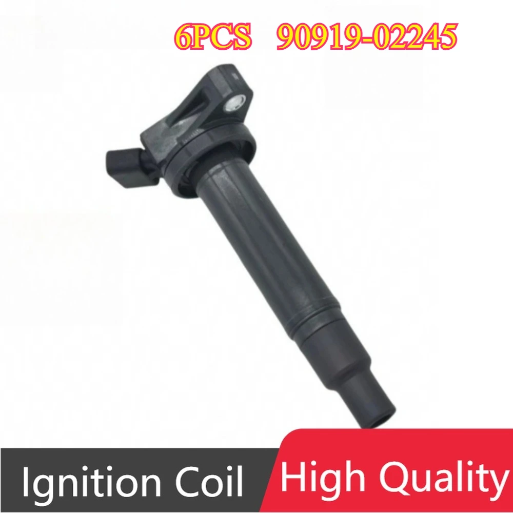 

6 шт. 90919-02245 9091902245 90919 02245 катушка зажигания для Toyota Brevis Mark II Progres Verossa Crown 1JZ-FSE 2,5L автозапчасти