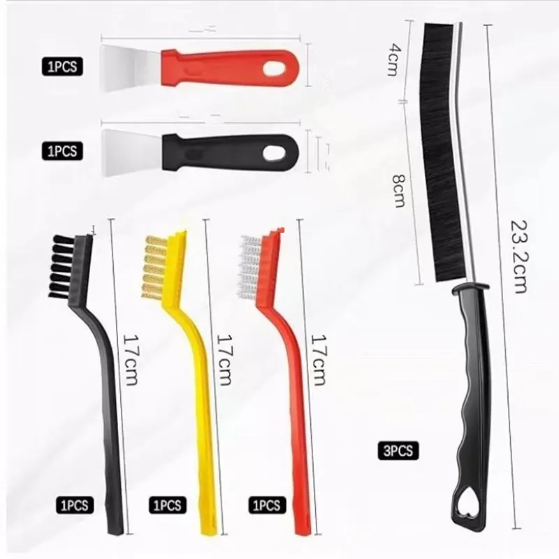 Multi-Functional Cleaning Brush Can Clean Various Hard-To-Reach Areas Such as Kitchens, Bathrooms, and windows.