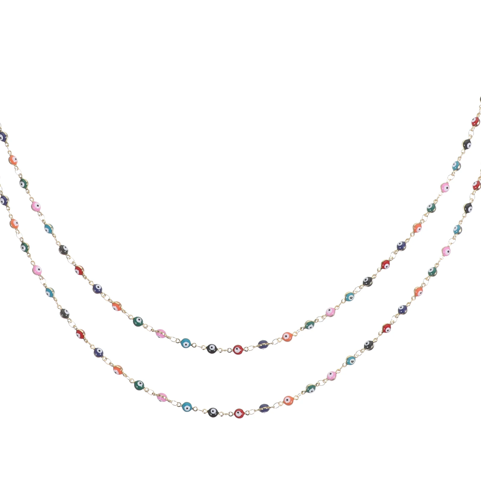 

2pcs Alloy For Necklace Bracelet Making Diy Craft Multifunctional Copper Chain Replacement Chain For Pendant Anklets Handmade
