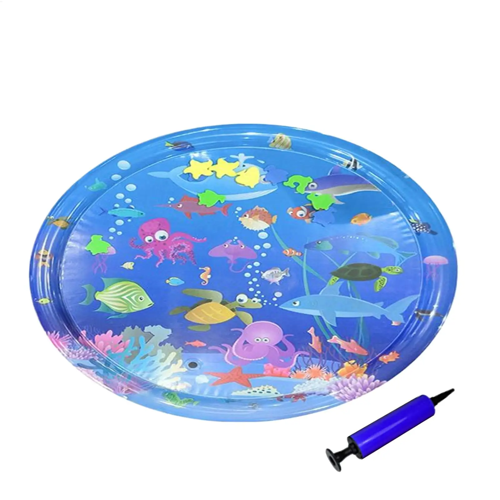 

Cat Water Play Mat Pet Cooling Pad Interactive Foldable Washable Cooling Mat For Outdoor Indoor Water Play Puppy Cat Pet