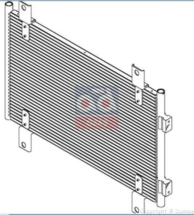 Store code: ra711011u air conditioning radiator (condenser) 02 DUCATO-BOXER-JUMPER 2.3jtd-2.8jtd * u