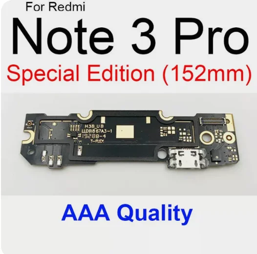 USB Charging Board For Xiaomi Redmi Note 3 Note 3 Pro SE USB Charger Dock Board Usb Port Flex Cable Replacement Parts